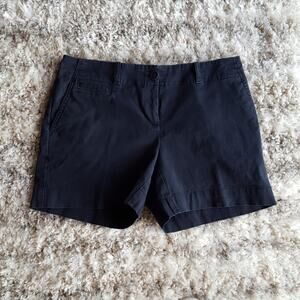 Talbots Navy Blue Twill Shorts Petite 4